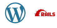 WordPress + Ruby On Rails